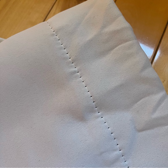 Elegant Room Darkening Window Curtains-Greyish White-Set of 2 Panels-W42” x L36” - Picture 5 of 8